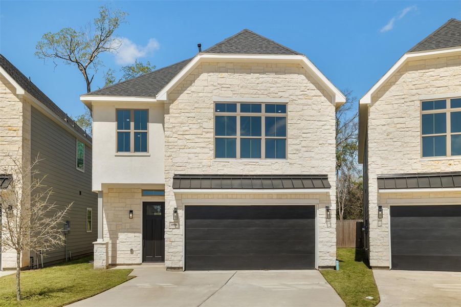 Front exterior of a new home in , Houston, TX, highlighting curb appeal (Image 2).