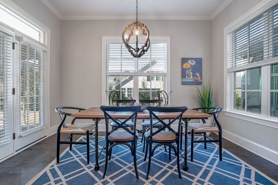 Representative furnished interior of a home built from the Cushing II - Elite Collection by Mungo Homes in Suter Estates, Easley (Image 5).