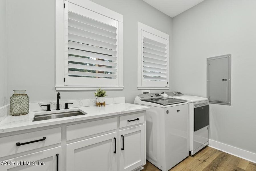 Furnished interior view inside a new home in , Fernandina Beach (Image 15).