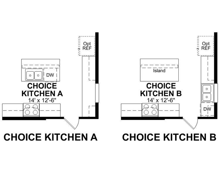 2D floor plan layout for the Bluebell by Beazer Homes in Churchill, Anna, TX (Image 4).
