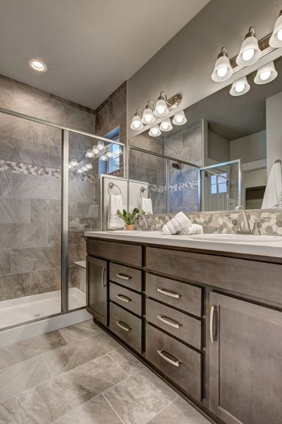 Representative furnished interior of a home built from the The Camden by Landmark Homes in The Lakes at Centerra, Loveland (Image 28). Representative furnished interior of a home built from the The Camden by Landmark Homes in The Lakes at Centerra, Loveland (Image 28).