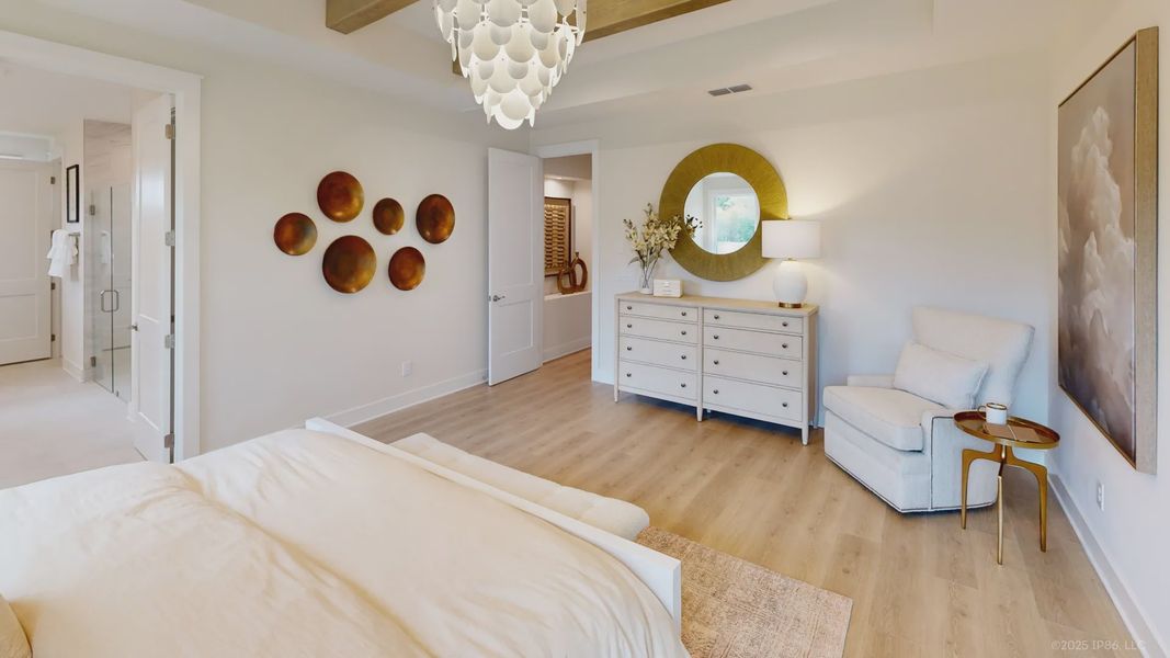 Representative furnished interior of a home built from the Provenance by Epcon Communities in The Courtyards by The Manor, Alpharetta (Image 39).