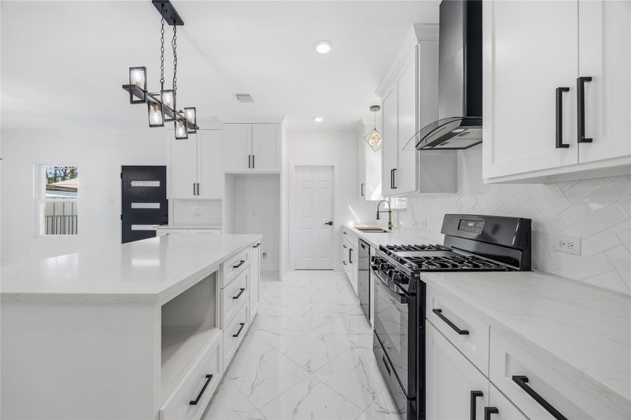 Furnished interior view inside a new home in , Houston (Image 15).