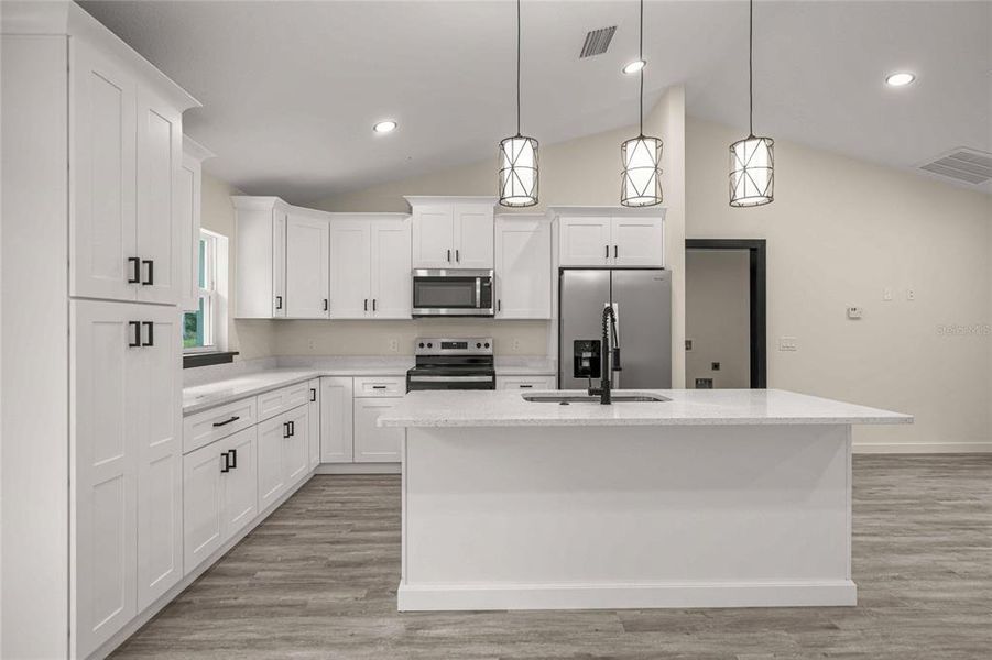 Furnished interior view inside a new home in , Ocala (Image 7).