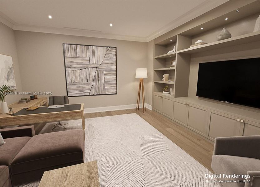 Furnished interior view inside a new home in Caretta, Juno Beach (Image 10).