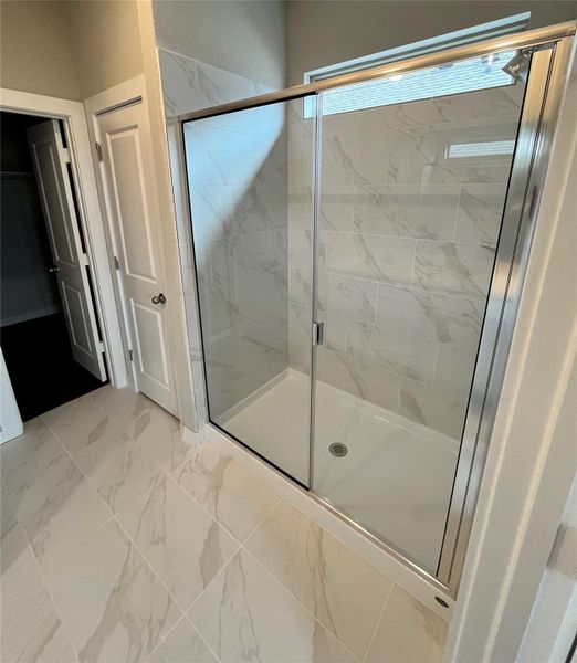 Walk-in Shower in Primary Bath Walk-in Shower in Primary Bath