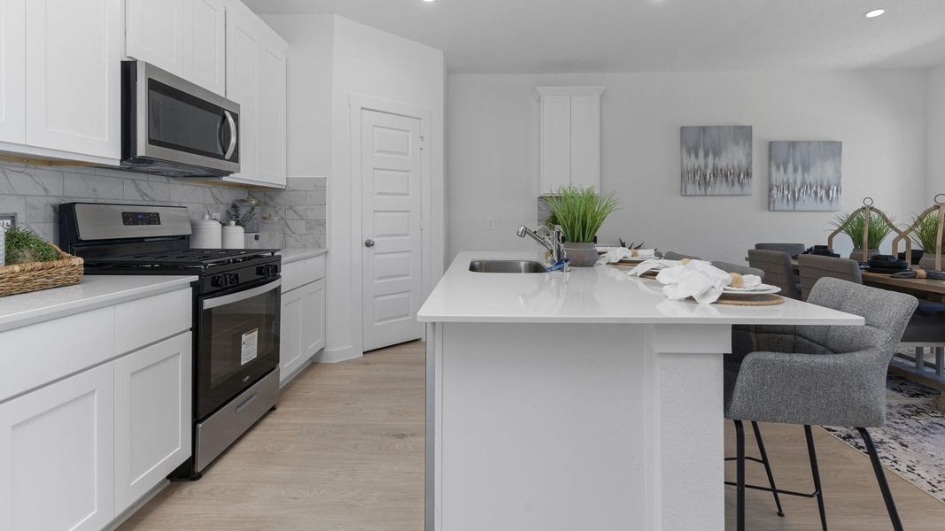 Furnished interior view inside a new home in Holly Ridge, Rosenberg (Image 15).
