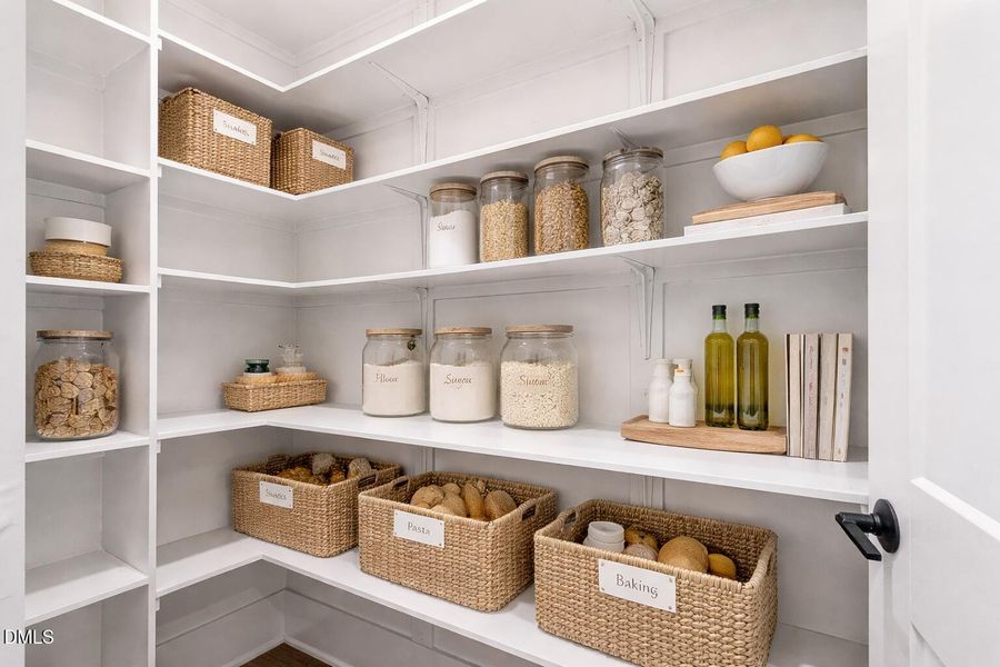 Virtually Staged Pantry