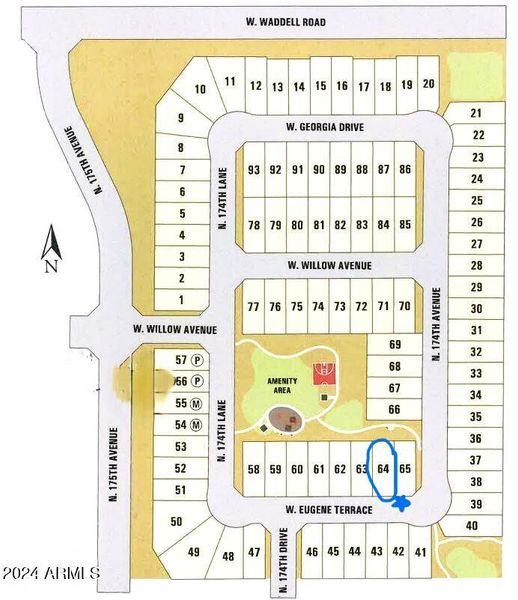 Community Map for Heritage Farms