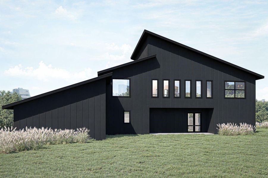 A bold, modern masterpiece where architectural design meets natural serenity A bold, modern masterpiece where architectural design meets natural serenity