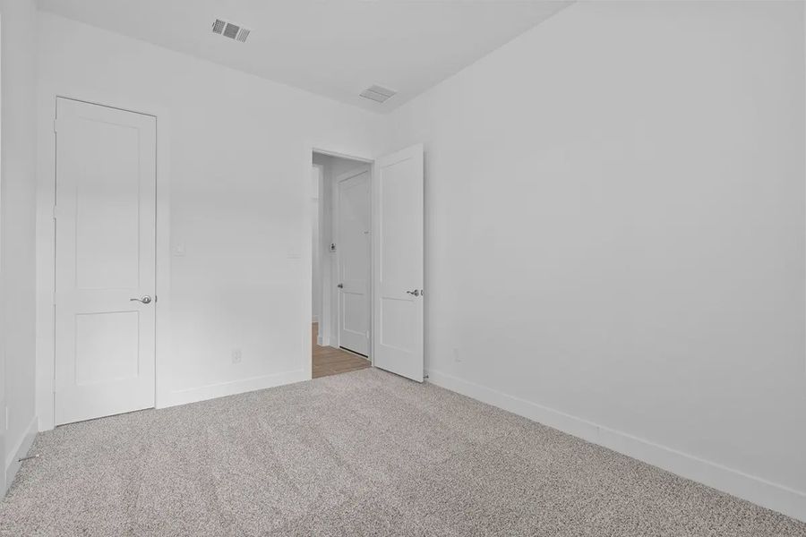 Representative unfurnished interior of a home built from the Brooks by Chesmar Homes in Kresston 50's, Montgomery (Image 25). Representative unfurnished interior of a home built from the Brooks by Chesmar Homes in Kresston 50's, Montgomery (Image 25).