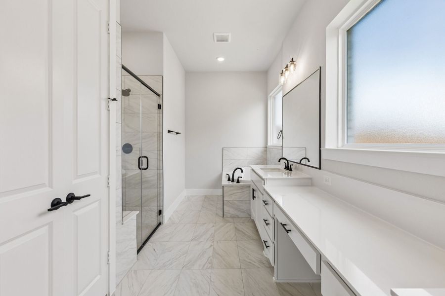 Furnished interior view inside a new home in Rainwater Crossing, Celina (Image 13).
