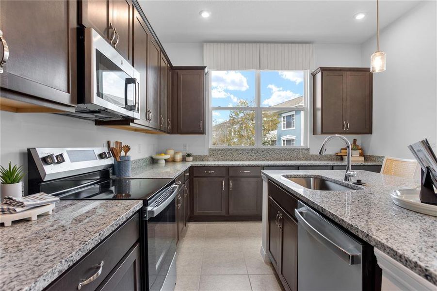 Furnished interior view inside a new home in , Westchase (Image 34).
