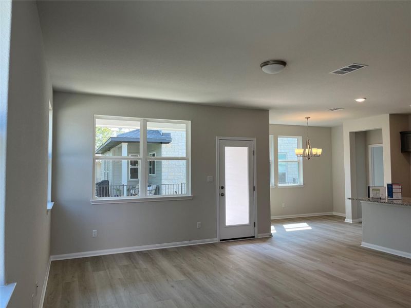Spacious, unfurnished interior of a new home in Anthem Cottages, Kyle (Image 16). Spacious, unfurnished interior of a new home in Anthem Cottages, Kyle (Image 16).