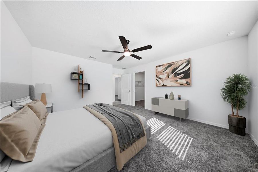 Furnished interior view inside a new home in , North Port (Image 15). Furnished interior view inside a new home in , North Port (Image 15).