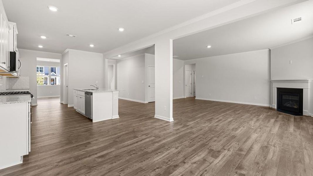 Spacious, unfurnished interior of a new home in Parkside at Carter Grove, Cartersville (Image 25). Spacious, unfurnished interior of a new home in Parkside at Carter Grove, Cartersville (Image 25).