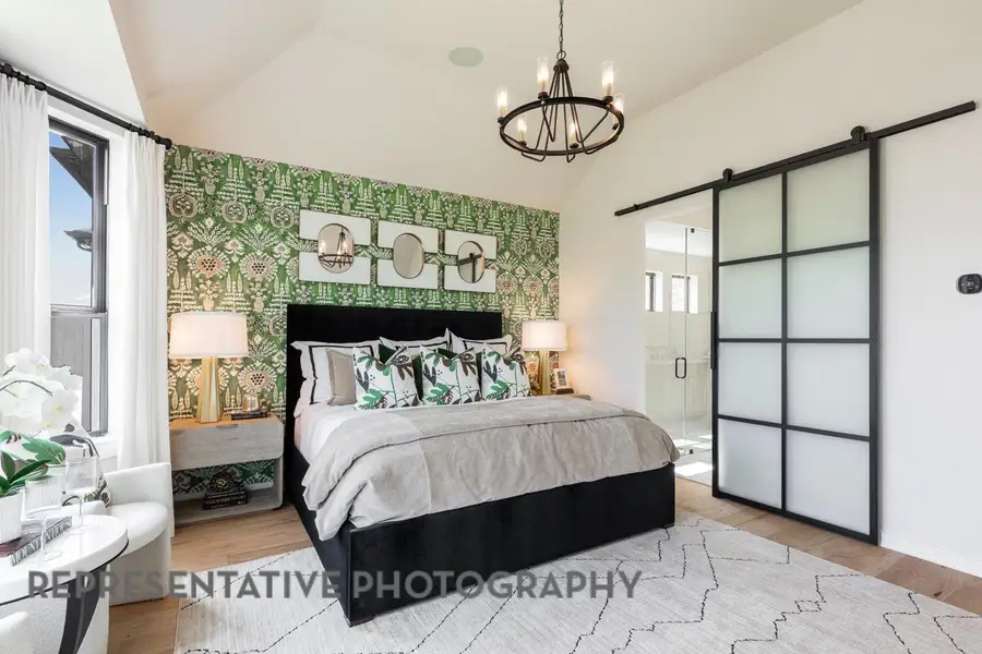 Furnished interior view inside a new home in Brookewater, Rosenberg (Image 5).