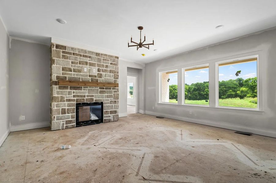 Dahlia D Family room Dahlia D Family room