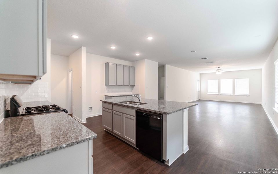 Furnished interior view inside a new home in Hickory Ridge, Elmendorf (Image 3).