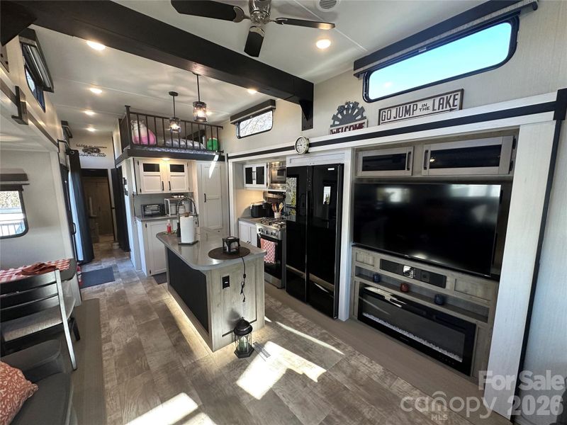 Furnished interior view inside a new home in , New London (Image 3).