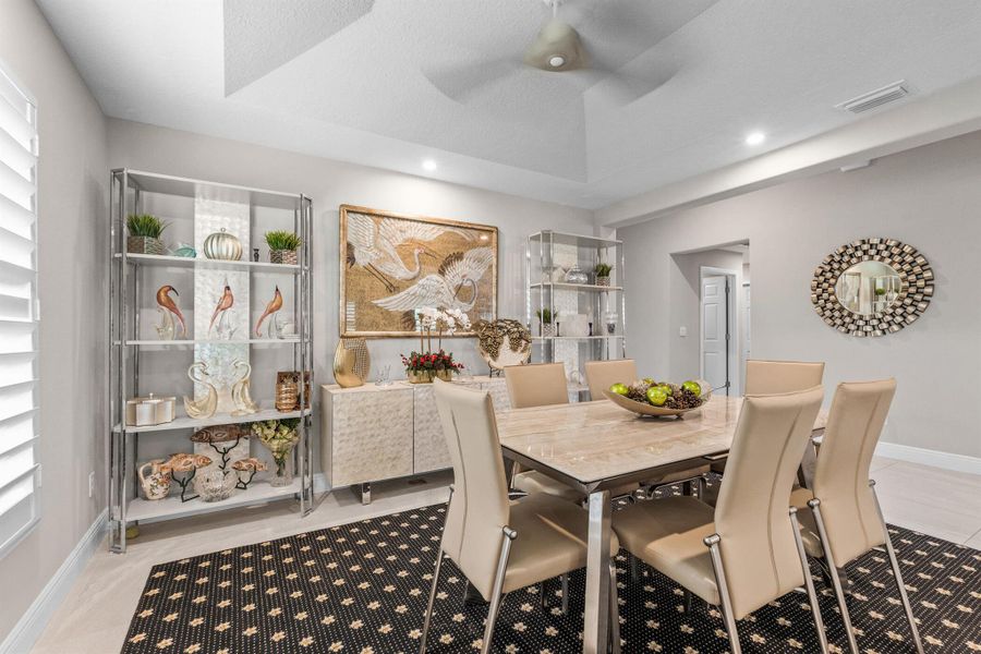 Furnished interior view inside a new home in Grande Hammock, Vero Beach (Image 18). Furnished interior view inside a new home in Grande Hammock, Vero Beach (Image 18).