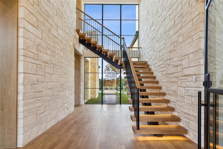 Exterior details and patio area of a home in , Westlake (Image 2).