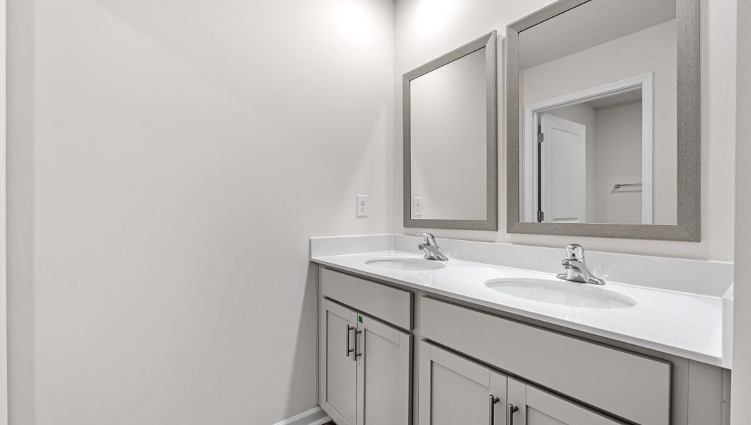 Furnished interior view inside a new home in Waverly Station, Greenwood (Image 12).