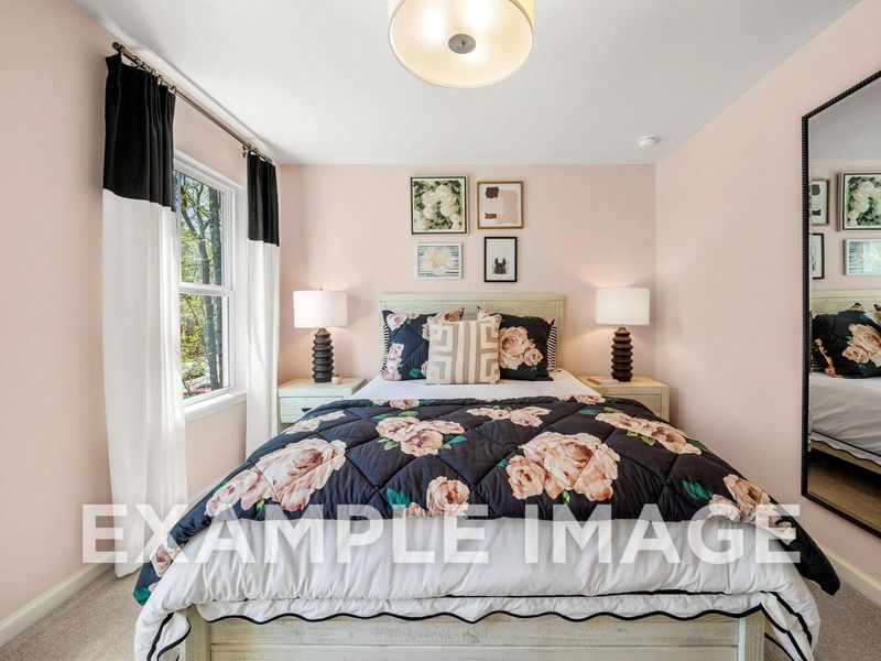 Representative furnished interior of a home built from the The Hickory B by Davidson Homes LLC in Melody Lakeside Estates, Buford (Image 40).