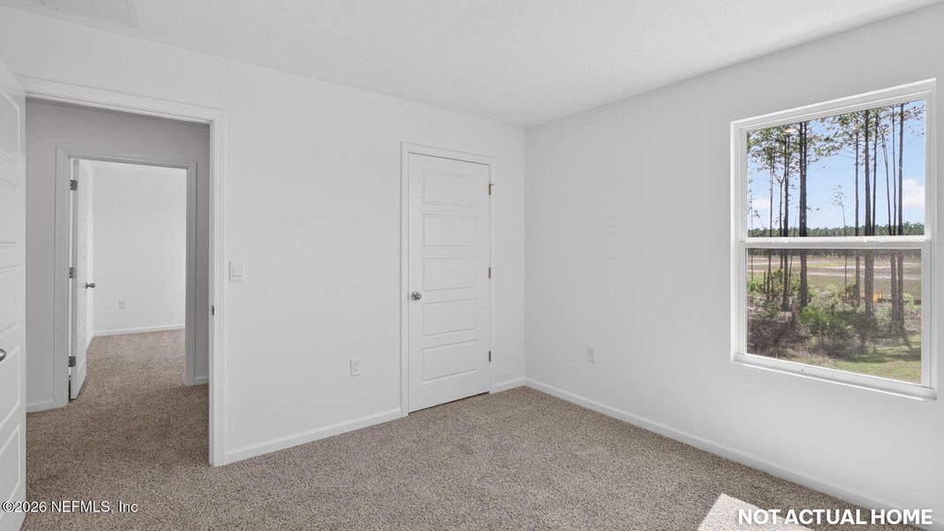 Spacious, unfurnished interior of a new home in The Arbors, Jacksonville (Image 21).