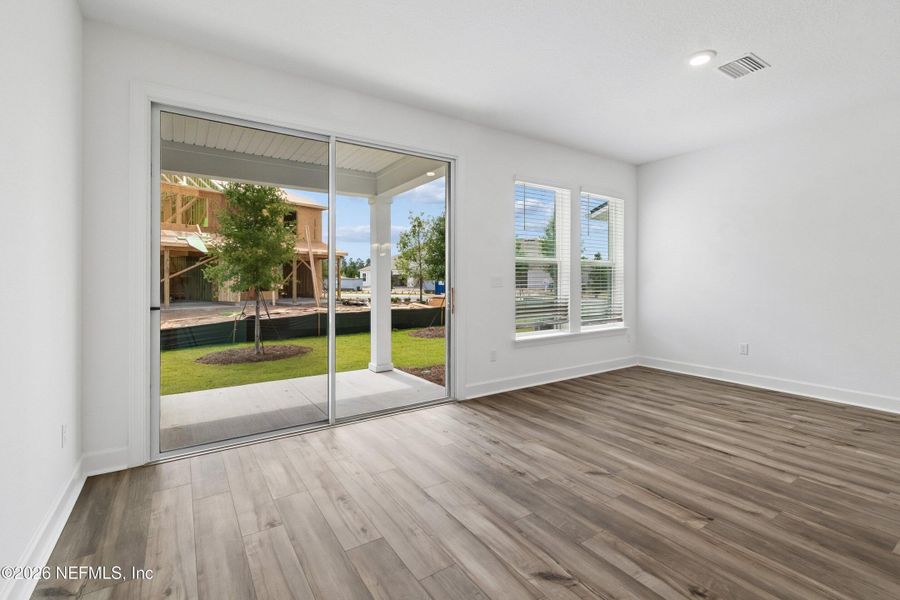 Spacious, unfurnished interior of a new home in Westerly Park at Wildlight – Overlook Collection, Yulee (Image 23).