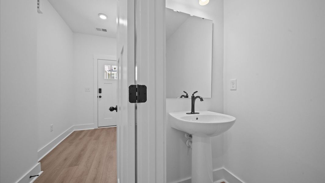 Furnished interior view inside a new home in Clayton Crossing, Arden (Image 3). Furnished interior view inside a new home in Clayton Crossing, Arden (Image 3).