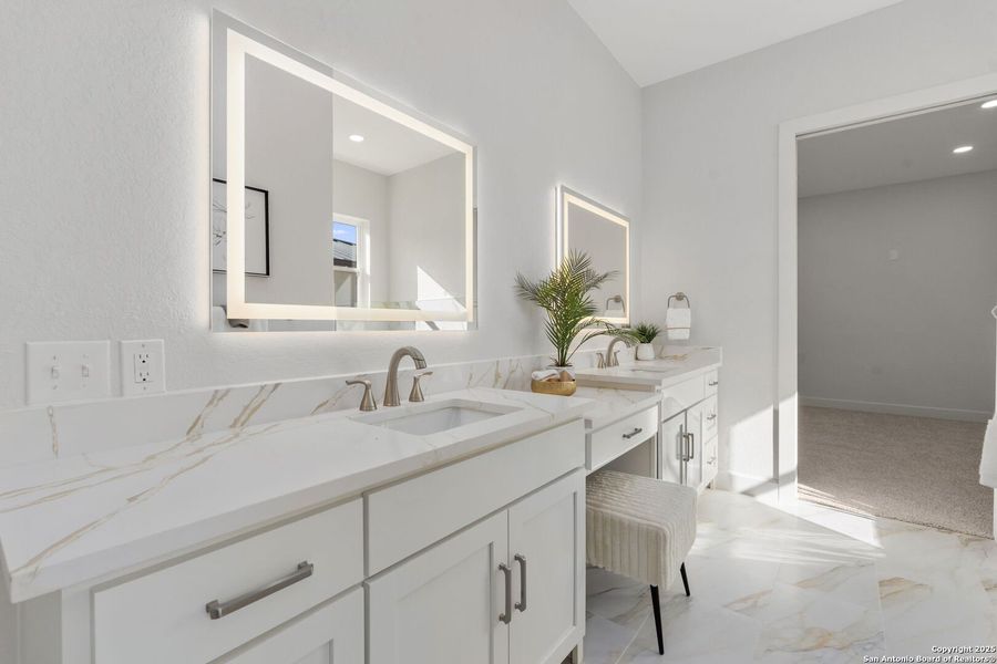 Furnished interior view inside a new home in , San Antonio (Image 5).