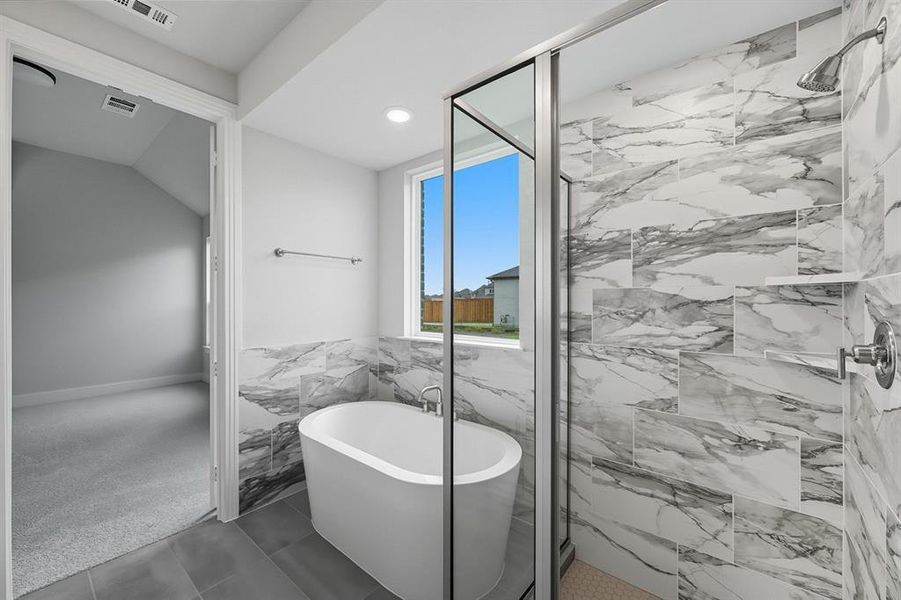 Furnished interior view inside a new home in Mosaic: 40ft. lots, Celina (Image 5). Furnished interior view inside a new home in Mosaic: 40ft. lots, Celina (Image 5).