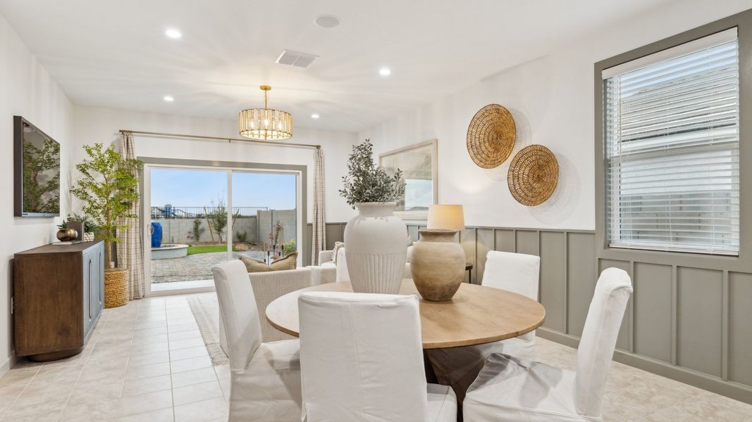 Furnished interior view inside a new home in Radiance at Superstition Vistas, Apache Junction (Image 9).