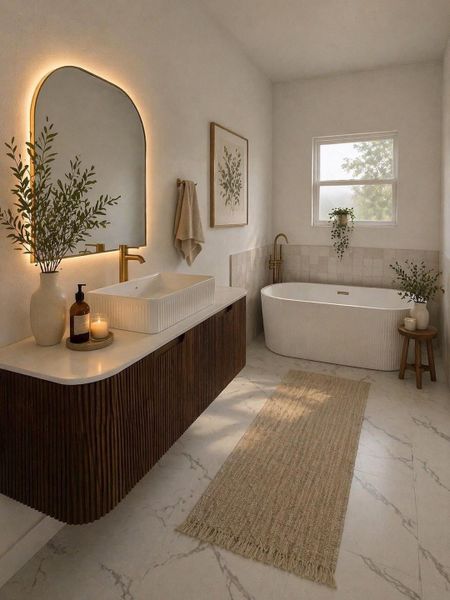 Master bathroom- Virtual Staging