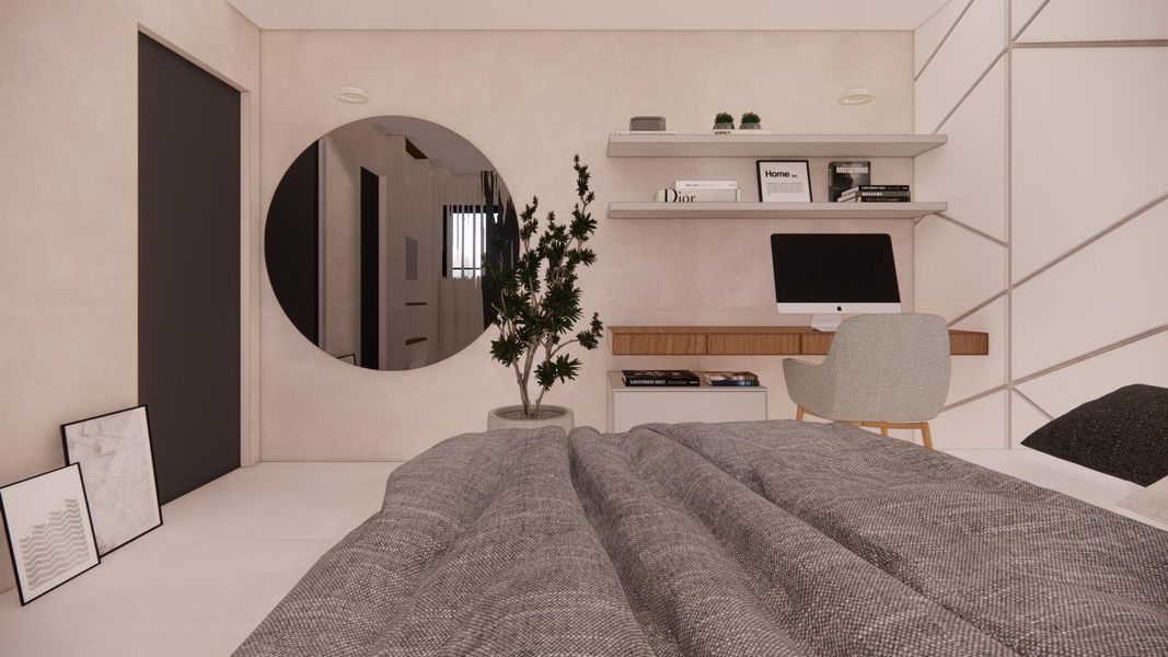 Furnished interior view inside a new home in , Boca Raton (Image 11). Furnished interior view inside a new home in , Boca Raton (Image 11).