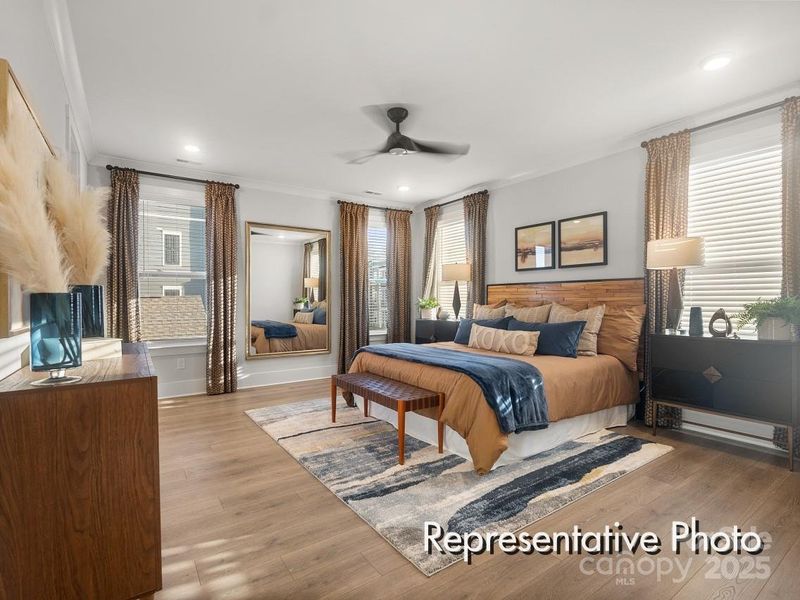Furnished interior view inside a new home in Colvin Park, Rock Hill (Image 15).
