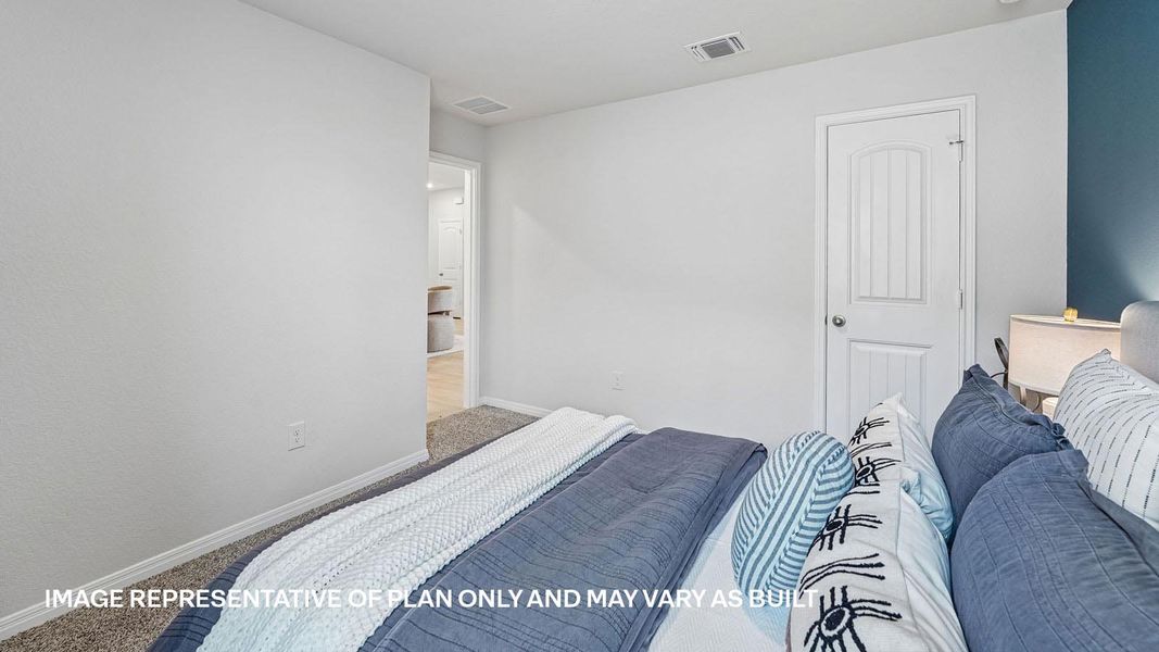 Furnished interior view inside a new home in Carillon, Manor (Image 19).