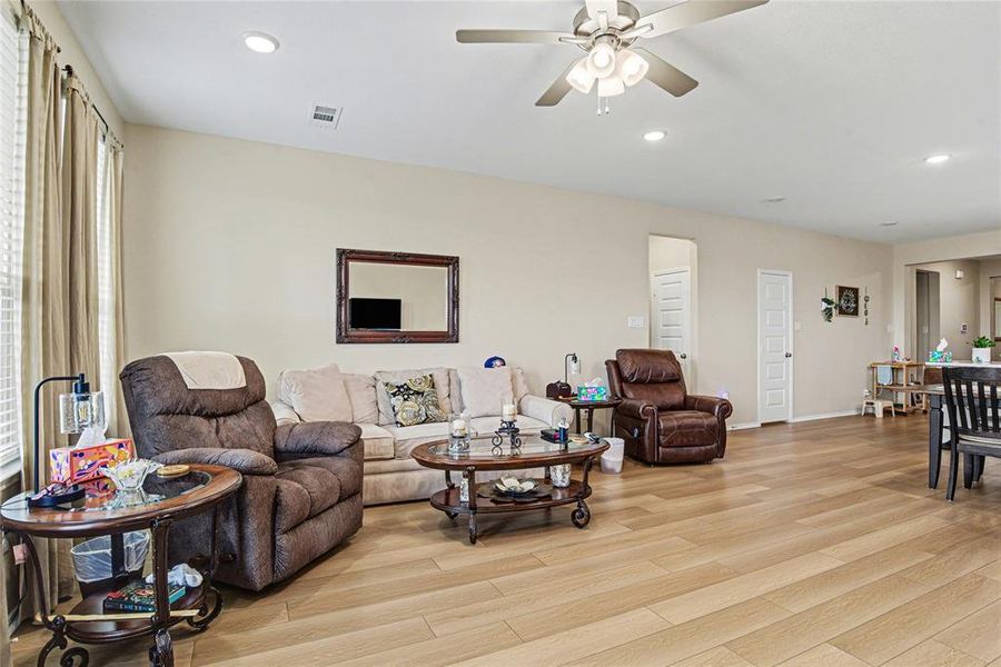 Furnished interior view inside a new home in Waterscape, Royse City (Image 14).