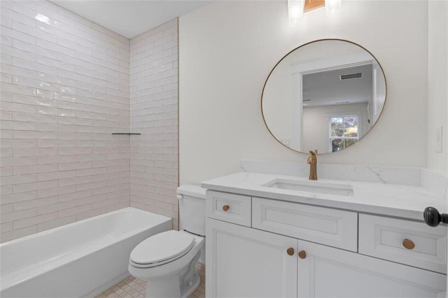 Furnished interior view inside a new home in , Winder (Image 18).