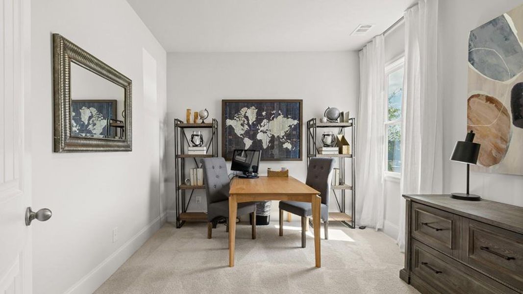 Furnished interior view inside a new home in Thalley Creek Estates, Cumming (Image 15).