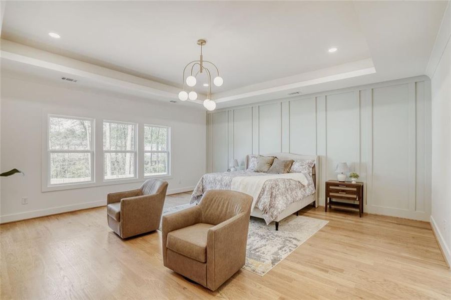 Furnished interior view inside a new home in , Grayson (Image 13).