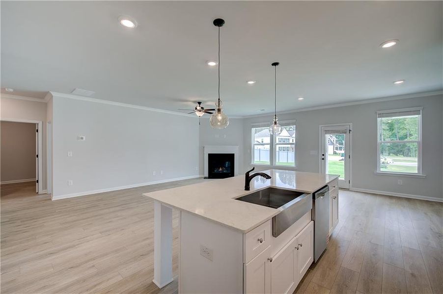 Furnished interior view inside a new home in Kingston, Locust Grove (Image 8). Furnished interior view inside a new home in Kingston, Locust Grove (Image 8).
