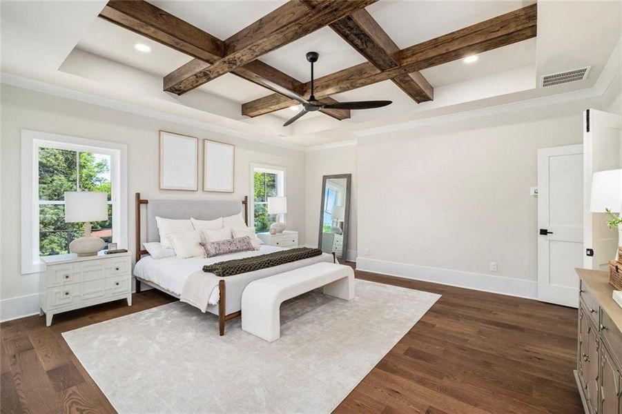 Furnished interior view inside a new home in , Decatur (Image 75).
