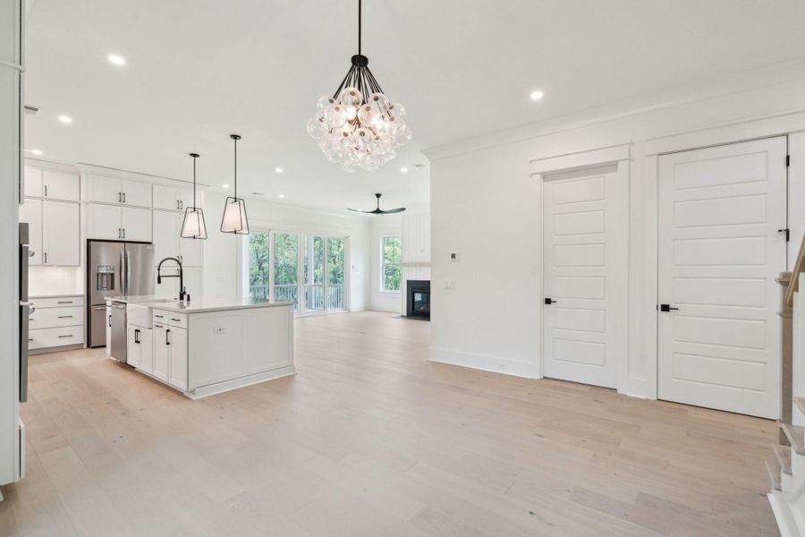 Spacious, unfurnished interior of a new home in , Johns Island (Image 61).