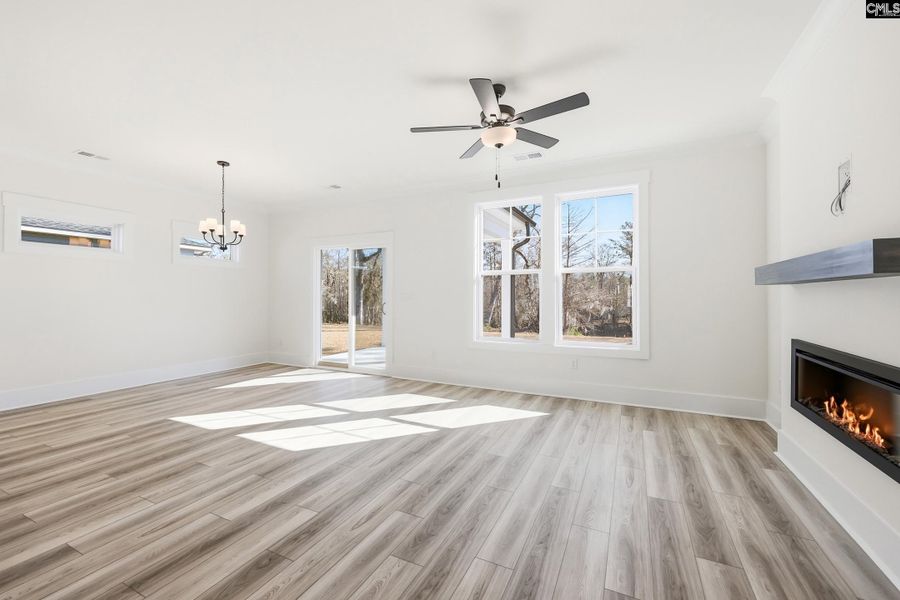 Spacious, unfurnished interior of a new home in Blythewood Farms, Blythewood (Image 14).