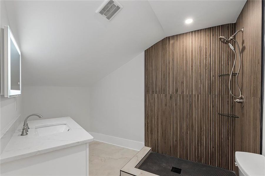 Furnished interior view inside a new home in , Atlanta (Image 34).