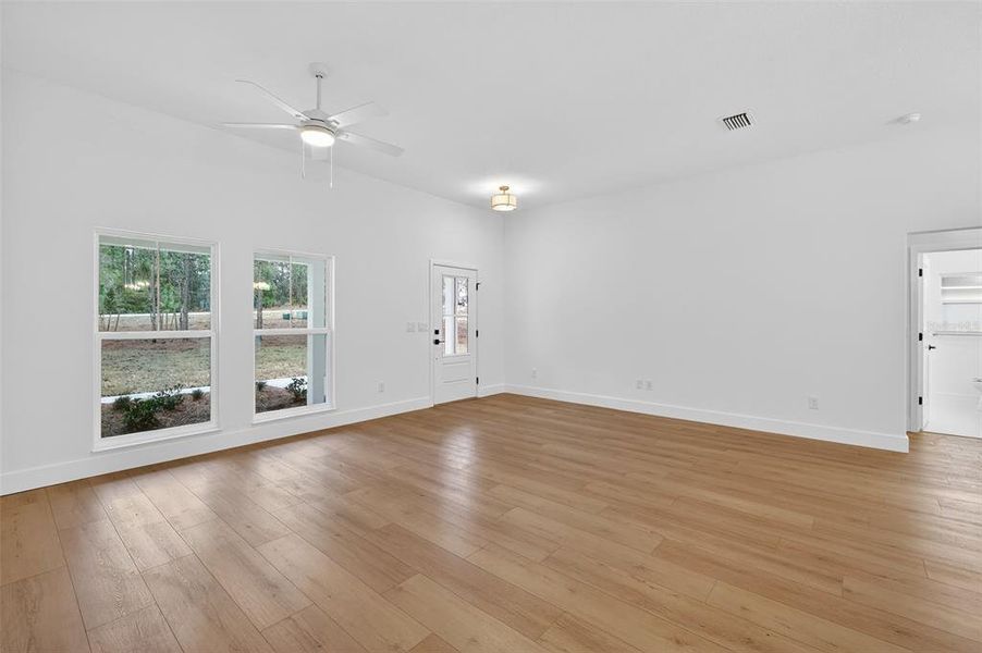 Spacious, unfurnished interior of a new home in , Wildwood (Image 28).