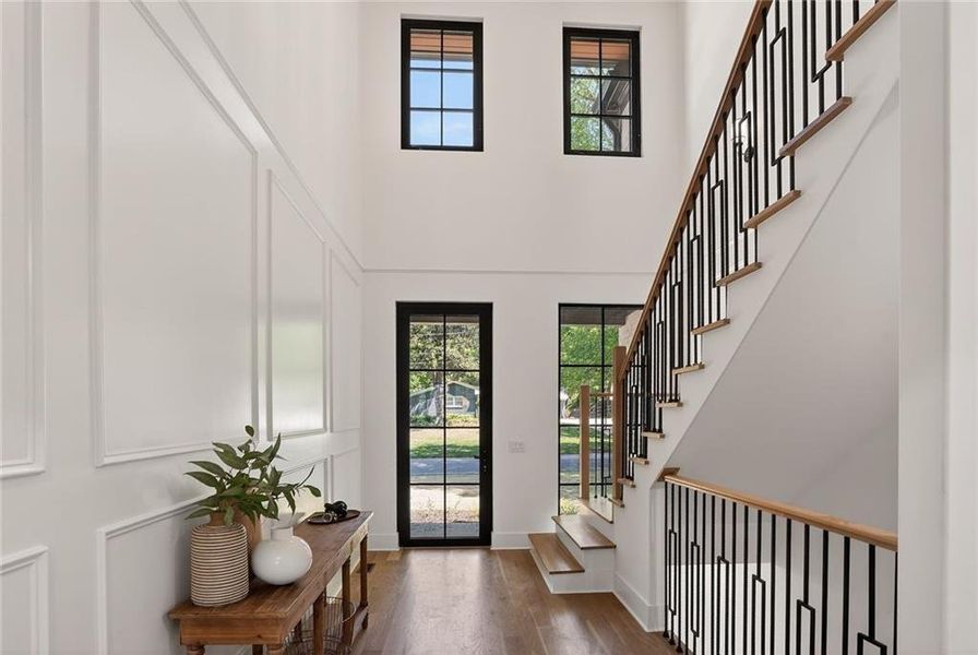 Furnished interior view inside a new home in , Roswell (Image 5).