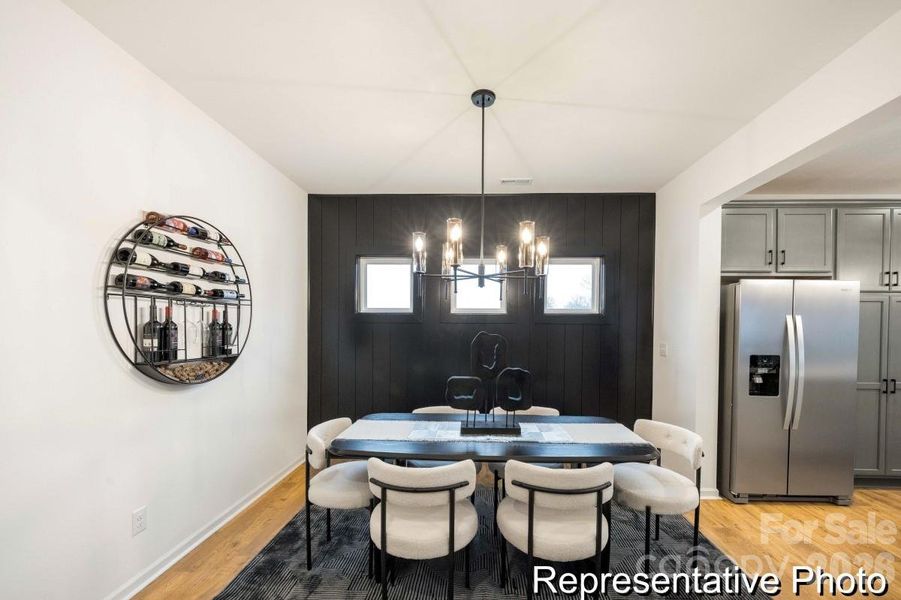 Furnished interior view inside a new home in Huntington Hills, Lincolnton (Image 5).